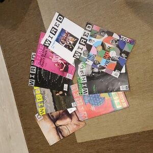 Wired Magazines (eight total) 2023 2024 2025